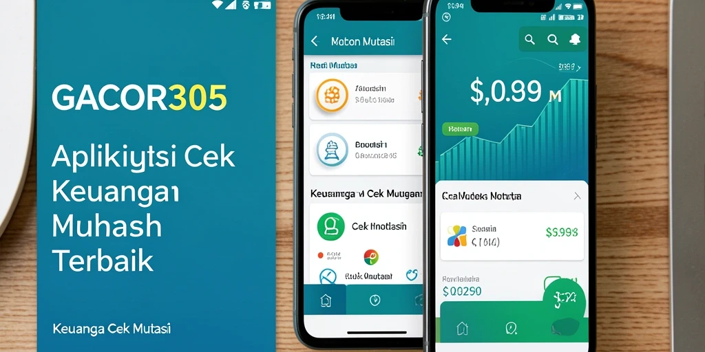 Tampilan antarmuka aplikasi GACOR305 untuk cek mutasi keuangan.