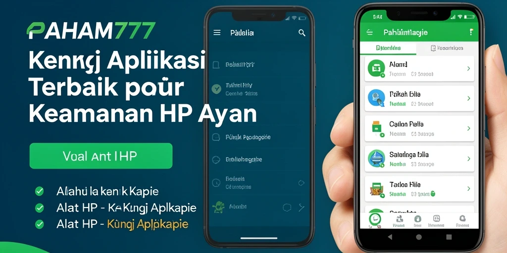 Tampilan antarmuka Kunci Aplikasi PAHAM777 yang menarik dan fungsional.